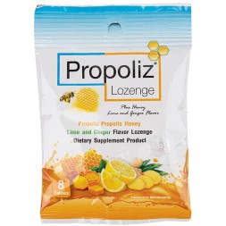 Пастилки от боли в горле с прополисом Propoliz 8 шт