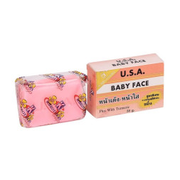 Мыло для лица с фруктовыми кислотами Baby Face K.Brothers 50 гр уценка