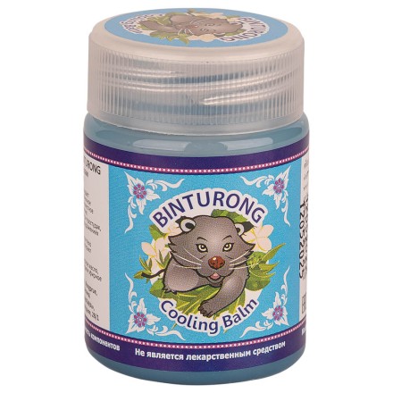 Бальзам с эвкалиптом охлаждающий синий Cooling Balm Binturong 50 гр