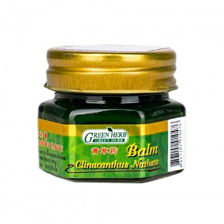 Бальзам от суставных и мышечных болей с экстрактом клинакантуса Green Herb 10 гр