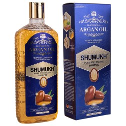 Шампунь с аргановым маслом для восстановления поврежденных волос Shumukh, 420 