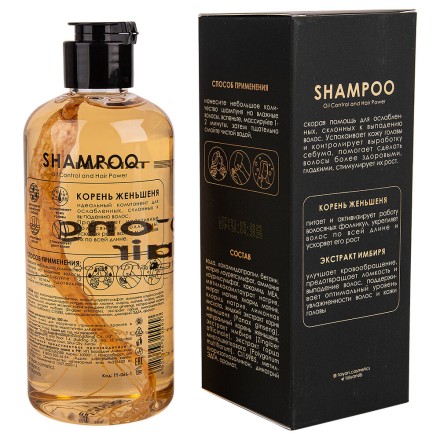 Шампунь против выпадения и для роста волос с корнем женьшеня TaiYan 300 мл