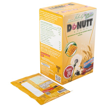 Пробиотик с высоким содержанием клетчатки вкус Манго Donutt 10 шт х 20 гр