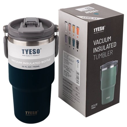 Термостакан черный TYESO 750 мл