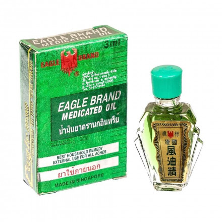 Масло с хлорофиллом Eagle Brand Medicated oil 3 мл