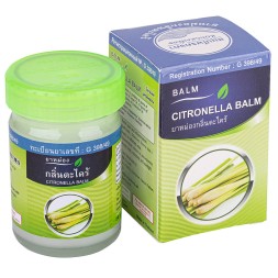 Бальзам от суставных болей белый с лемонграссом Citronella Balm Kongka Herb 50 гр