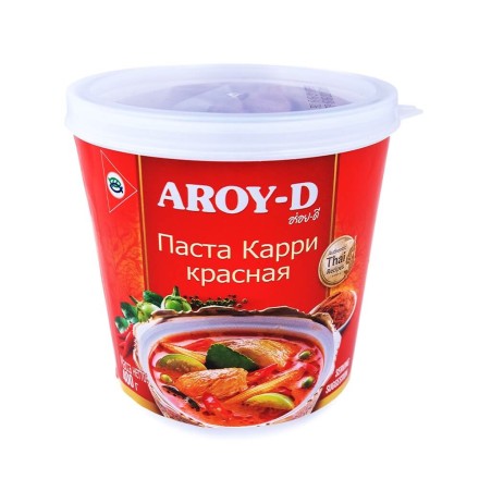Паста Карри красная AROY-D 400 гр
