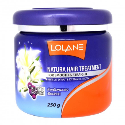 Маска для гладкости волос с экстрактом белой лилии Lolane
