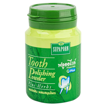 Зубной порошок с травами Supaporn 90 гр